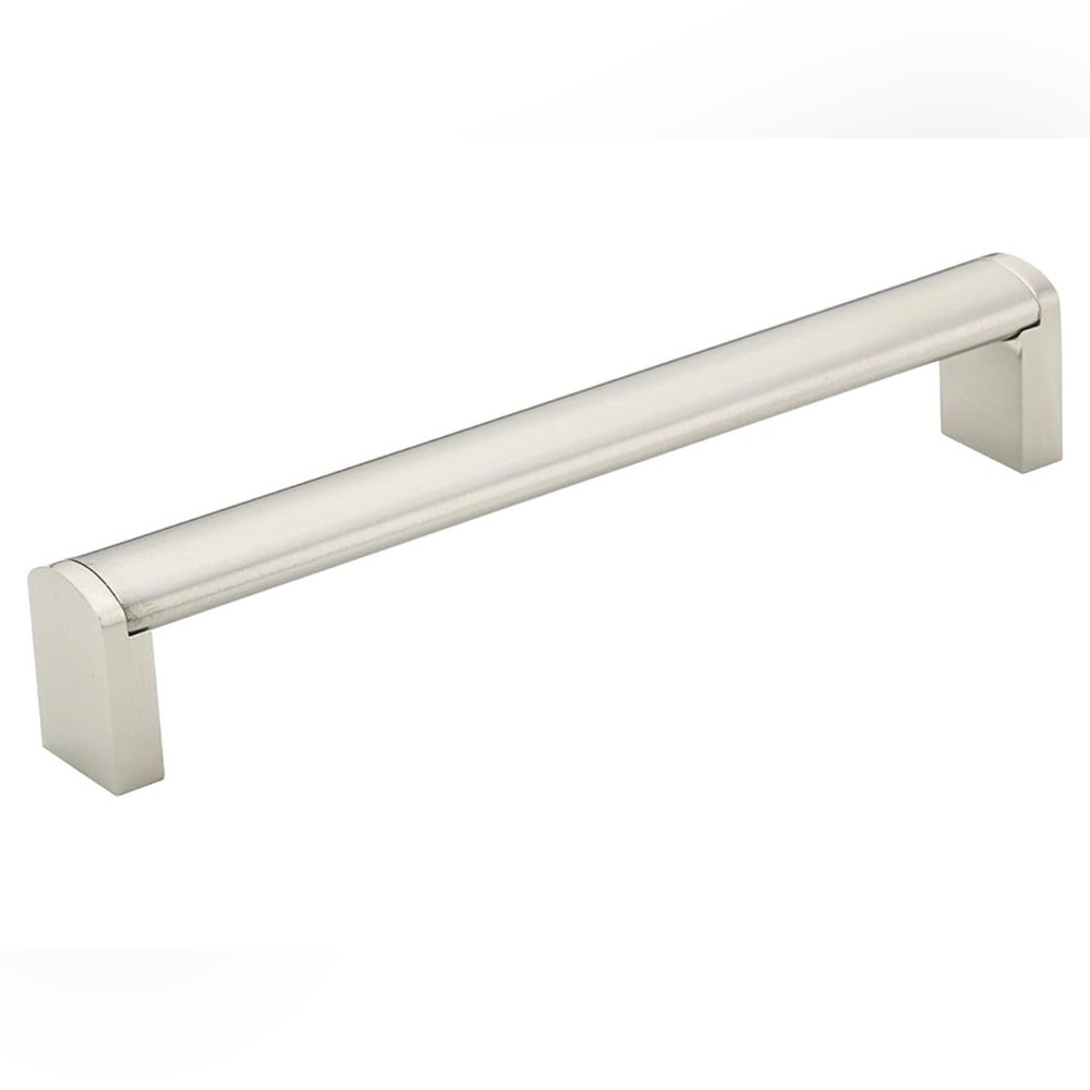 PACK OF 10 Richelieu Hardware 6-5/16 in (160 mm) Cabinet Pull Brushed Nickel